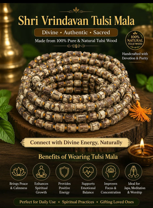 Tulsi Japa Mala from Vrindavan