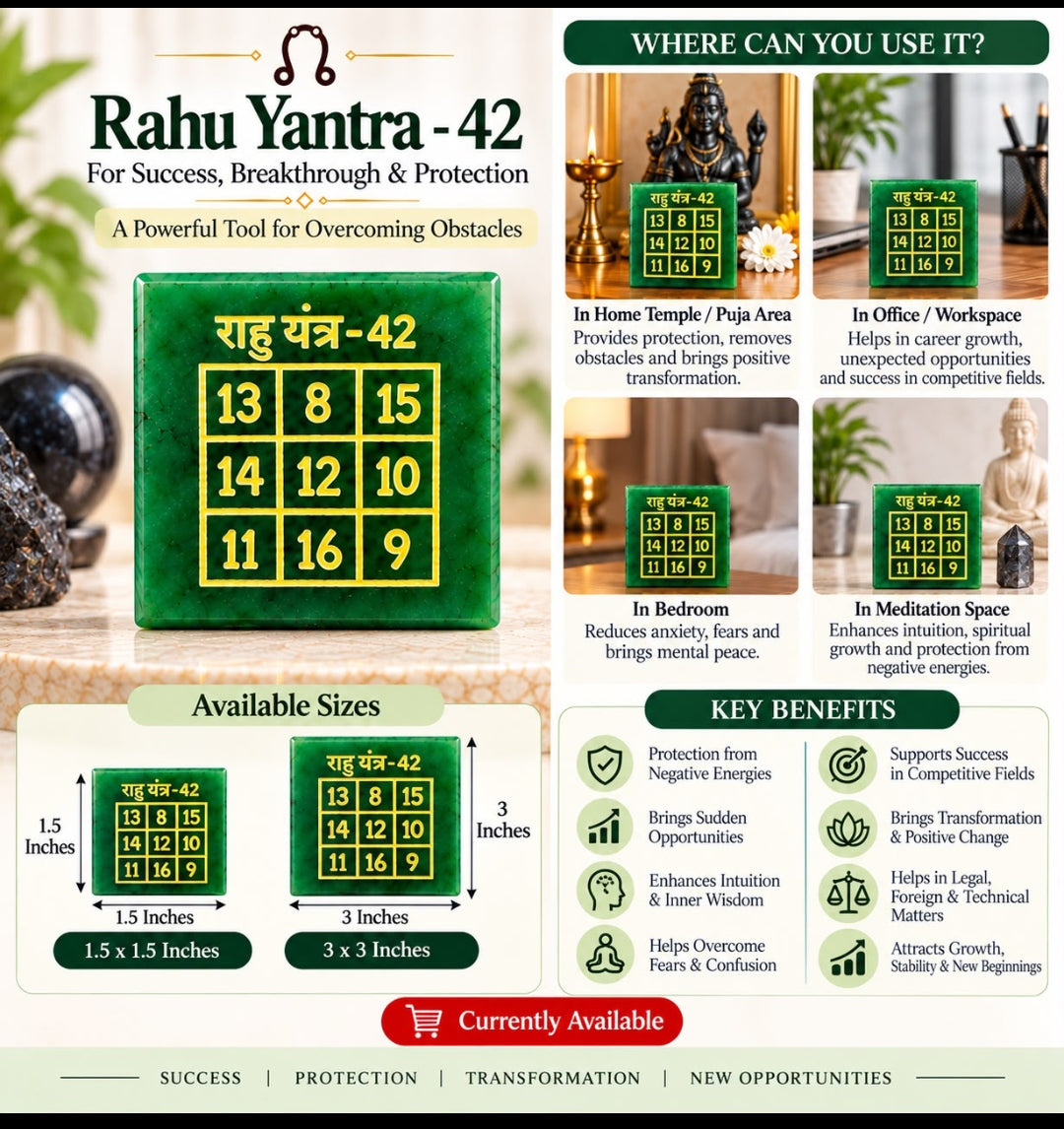 Rahu Yantra-42
