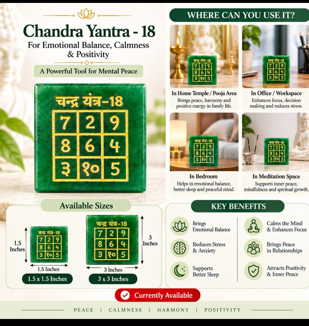Chandra Yantra-18