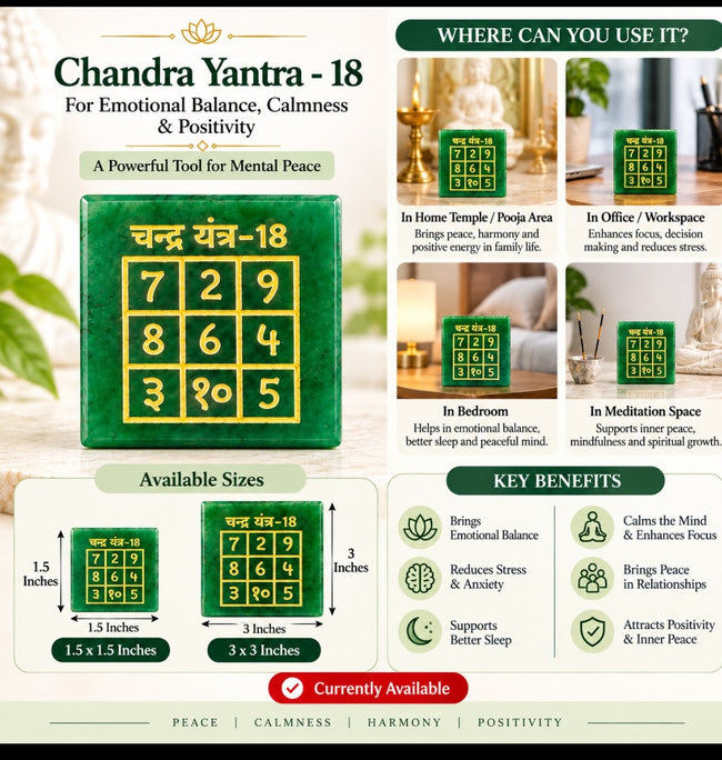 Chandra Yantra-18